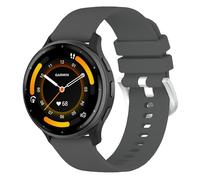 TopPerfekt Braccialetti sportivi compatibili con Garmin Venu 3/2 (22 mm), cinturino di ricambio in silicone morbido e regolabile per Venu 3S/2S/Vivoactive 4S (18 mm) per uomo e donna, 18mm-Venu 3S