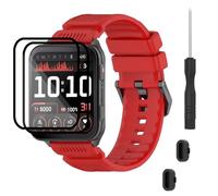 TopPerfekt Cinturini compatibili con Garmin Venu X1, cinturino in morbido silicone, impermeabile, regolabile, cinturino sportivo di ricambio per smartwatch Venu X1, per donne e uomini, 5.5’’~8.7
