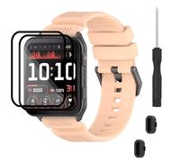 TopPerfekt Cinturini compatibili con Garmin Venu X1, cinturino in morbido silicone, impermeabile, regolabile, cinturino sportivo di ricambio per smartwatch Venu X1, per donne e uomini, 5.5’’~8.7