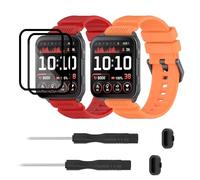 TopPerfekt Cinturini compatibili con Garmin Venu X1, cinturino in morbido silicone, impermeabile, regolabile, cinturino sportivo di ricambio per smartwatch Venu X1, per donne e uomini, 5.5’’~8.7