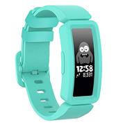 TopPerfekt - Cinturino Compatibile con Fitbit Ace 2 per Bambini 6, in Morbido Silicone, Impermeabile, per Ragazzi e Ragazze, Compatibile con Fitbit Ace 2 Cinturino (1-Lago Blu)