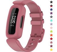TopPerfekt - Cinturino compatibile con Fitbit Ace 3 per bambini, in morbido silicone, impermeabile, accessorio per lo sport e Senza metallo (Anguria)