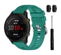 TopPerfekt Cinturino compatibile con Garmin Forerunner 255/255S-Music, cinturino di ricambio in morbido silicone per Forerunner 570 47 mm/265/255, Venu 4 45 mm (22 mm) e Forerunner 255S/265S, Venu 2S