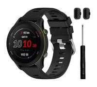 TopPerfekt Cinturino compatibile con Garmin Forerunner 255/255S-Music, cinturino di ricambio in morbido silicone per Forerunner 570 47 mm/265/255, Venu 4 45 mm (22 mm) e Forerunner 255S/265S, Venu 2S