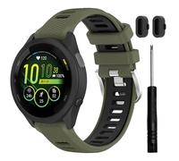 TopPerfekt Cinturino compatibile con Garmin Forerunner 265/265S-Music, cinturino di ricambio in morbido silicone per Forerunner 570 47 mm/265/255, Venu 4 45 mm (22 mm) e Forerunner 255S/265S, Venu 2S