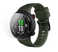TopPerfekt Cinturino compatibile con Garmin Forerunner 45s e 2 pellicole protettive, cinturino sportivo in silicone di ricambio per Forerunner 45s