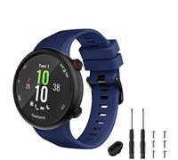 TopPerfekt - Cinturino di Ricambio Compatibile con Garmin Forerunner 45, in Silicone, per Forerunner 45 e Swim 2 (Nary)