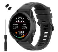 TopPerfekt Cinturino di ricambio per orologio Garmin Forerunner 570 da 42 mm e 47 mm, in morbido silicone sportivo, per Venu 4 45 mm/Venu 3, Forerunner 265/255 (22 mm) e Vívoactive 6/5/3, Venu Sq/Sq 2