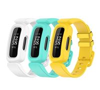 TopPerfekt - Confezione da 3 cinturini compatibili con Fitbit Ace 3 per bambini, in morbido silicone, impermeabile, accessori per lo sport, cinturino di ricambio per Fitbit Ace 3 ragazzi ragazze