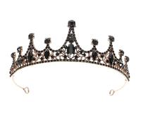 TOPPERFUN 1 Pezzo Tiara Nuziale Barocca Copricapo per Matrimonio Accessorio per Cerimonie e Feste Decorazione Sposa per