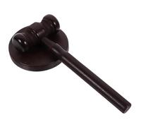 TOPPERFUN 1 Set Martelletto Ruolo da Giudice Martello per Cerimonie Grab Week con Base Resistente e Decorativo per Tribunali