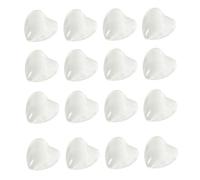 TOPPERFUN 100 Pezzi Espositore Trasparente per Unghie Schede Colore per Salon per Mostrare Design Nail Art e Praticare Tecniche Manicure