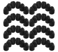 TOPPERFUN 100 Pezzi Tappi Stabilizzatori Punta a V per Sedie Pieghevoli Coperture Terminali Regolabili in Plastica Antigraffio per Gambe in Metallo Accessori Ricambio per Sedie da Casa e