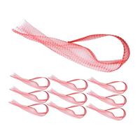 TOPPERFUN 100pezzi Sacchetti Rete Riutilizzabili Per Prodotti Ortofrutticoli Per Conservare Cipolle Frutta e Realizzati in Polipropilene Design Traspirante Per Prolungare La Freschezza