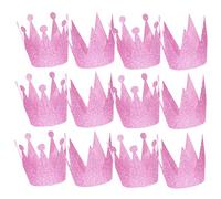 TOPPERFUN 12 Pezzi Compleanno Forma Decorativo per Feste Compleanno per Principesse Principi