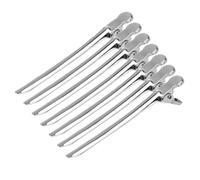 TOPPERFUN 12pezzi Forcine per Capelli in Acciaio Inossidabile Dimensioni Ridotte per Parrucchiere Confezione Borsa Facil Trasportare Usare