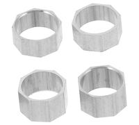 TOPPERFUN 1set Anelli Di Viti Per Di Violino Parti Di Ricambio Superiori e Inferiori Per Stabilità e Durata Accessori Per Strumenti Musicali