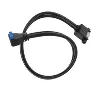 TOPPERFUN 1set Cavo Adattatore Usb Pin Doppia Porta Femmina Per Schede Madri Desktop Cavo Di Estensione Per Trasferimento Dati Sicuro e Affidabile Con Viti Di Fissaggio