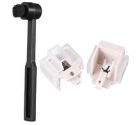 TOPPERFUN 1set Ricambi Per Puntina Di Giradischi Con Spazzola Di Pulizia Puntina Sostitutiva Per Turntable Facile Installazione e Suono