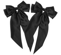 TOPPERFUN 2 Pezzi Fermaglio per Chioma Grande Fiocco Leggero e Lega, Adatto a Tutti i Tipi di Chioma, come Regalo per Viaggiare, Accessorio Moda Donna