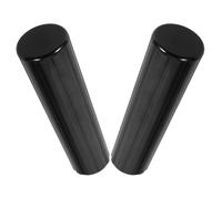 TOPPERFUN 2 Pezzi Manico per Barbecue Filettatura M10 in Bakelite e Rame, Impugnatura Isolante da 110mm per Spiedini e Accessori da Picnic All'aperto