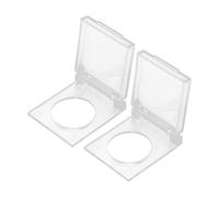 TOPPERFUN 2 Pezzi Per Interruttori A Pulsante 19 Mm Protezione Per Pulsanti Touch Con Strass Artistici Per Interruttori Da Tavolo Luminosi Computer E PC