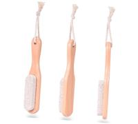 TOPPERFUN 2 pezzi per Unghie e Pietra Pomice per Spa Spazzole per Unghie per Manicure e Pedicure Facile Usare e Sicuro per La