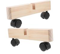 TOPPERFUN 2 Pezzi Schermo Divisorio Base Stabile per Paraventi con Ruote e Leggero per Interni Ed Esterni