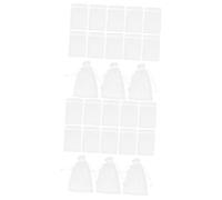 TOPPERFUN 2 Set Sacchetti Organza per Conservare E Regali per Feste Compleanno Matrimonio E Speciali Design E Resistente Organza Trasparente 100 Pezzi*2