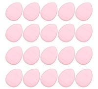 TOPPERFUN 20 Pezzi Mini Powder Puff Mini Makeup Sponge Beauty Sponge Idrofilo Rosa per Polveri Secche On-the-go