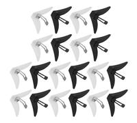 TOPPERFUN 20pezzi Fermacravatta da Uomo in Plastica e Metallo di Fermacravatte Farfalla Accessori per Cravatte Adatto per Matrimoni Feste e Uso Quotidiano