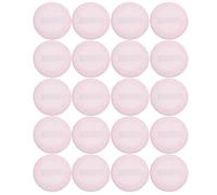 TOPPERFUN 20pezzi Piumino in Velluto per Applicatore di Cipria Morbido e Delicato per Viaggi e Utilizzo Quotidiano Facile da Pulire e Riutilizzare