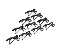 TOPPERFUN 20pezzi Supporto Per Microfono Lavalier Da Clip Per Microfono Collare Accessori Per Performance Su Palco e Ktv Design Pratico e Leggero Facile Da Trasportare e Utilizzare