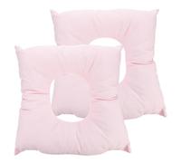 TOPPERFUN 2pezzi Cuscino Massaggiante per Posizione Faccia in Giù Supporto per Viso per Lettino da Massaggio Cuscino per Salone di Bellezza Facile da Pulire Costruzione Robusta per Massaggi