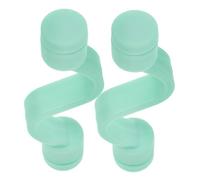 TOPPERFUN 2pezzi Puntello Porta Lavatrice Magnetico Supporto Flessibile Per Porta Lavatrice Carica Frontale Metodo Facile Da Installare Resistente in Plastica Adatto Per Casa Hotel