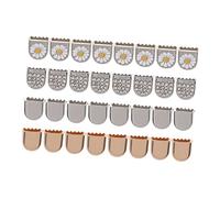 TOPPERFUN 32 pezzi Clip Blocco per Stringhe Scarpe Premium Facili Usare per Risolvere Problemi per Chi Ha Difficoltà Motorie Accessori per Sneakers e Riparazioni