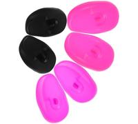 TOPPERFUN 3Paia Auricolari Siliconper Colorati Protezione Igienica per e Personale Lavabili e Riutilizzabili