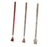 TOPPERFUN 3pezzi Grattaschiena in Legno Tira Artiglio Strumento per Grattarsi la Schiena Tiragraffi lungo Massaggiatore per Schiena Strumento per Grattare Prurito Grattaschiena in Legno
