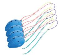 TOPPERFUN 4 Pz Mini Ocarine Per Bambini Fischio Dell'ocarina Giocattolo Dellocarina Mini Regali Pratica L'ocarina Ocarina Fatta a Mano Cestino Per Bambini Abs Bambino Pollice