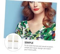 TOPPERFUN 40 Pezzi Spilla di Sicurezza in Metallo Dorato e Argento 50mm, Accessorio Decorativo per Abbigliamento Uomo e Donna, Ferma Spillo per Maglione e Scialle, per Matrimoni e Feste