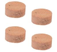 TOPPERFUN 4pezzi Tamponi in Sughero per Chiave d Acqua Trombone Ricambi Resistenti e Facili da Installare Accessori Naturali per Tromboni Tenore e Basso Cachi