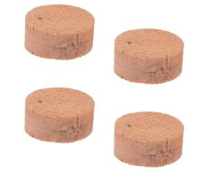 TOPPERFUN 4pezzi Tamponi in Sughero per Chiave d Acqua Trombone Ricambi Resistenti e Facili da Installare Accessori Naturali per Tromboni Tenore e Basso Cachi
