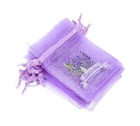 TOPPERFUN 50pezzi Sacchetti Organza Per e Matrimonio Bustine Profumate Per Erbe Per Speciali