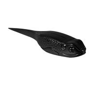 TOPPERFUN 6 Pezzi Esca Artificiale a Forma di Girino in PVC Nero per Pesca | Compatta e Leggera, per Lago e Barca, Adatta ad Angler Principianti, con Uso Duraturo