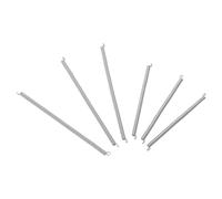 TOPPERFUN 6 Pezzi Molle di Estensione in Acciaio Inossidabile con Doppi Ganci per Cucitrice, Piccole Molle di Tensione Multiuso per Riparazioni Ufficio e Progetti Artigianali, Ricambi