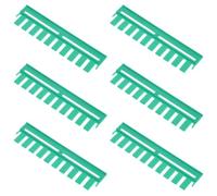 TOPPERFUN 6 Pezzi Pettine Gel per Elettroforesi Plastica Verticale in 0,75mm 10 Denti, Resistente Chimicamente, Compatibile per Analisi di Poliacrilammide in Laboratorio Scientifico
