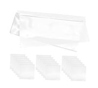 TOPPERFUN 60 Pezzi Custodie Protettive per Dischi da Maniche Trasparenti Autoadesive per Album per Conservare e Tuoi Vinili Sicurezza