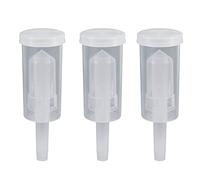 TOPPERFUN 6pezzi Tappi Per Bottiglie Vino in Silicone Con Foro Per Sigillare Bottiglie Resistenti Al Calore Freddo Per Conservare Vino Fresco