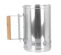 TOPPERFUN Barile Accendifuoco per Barbecue in Alluminio Prese d'Aria, Riduce di Riscaldamento, per Barbecue a Carbonella e Grigliate in Giardino