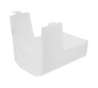 TOPPERFUN Bianco Coprilampada per Cappa da Cucina in Plastico Liscio | Installazione Semplice, Facile da Pulire, Superficie Non Porosa, Design Minimale per Cucina